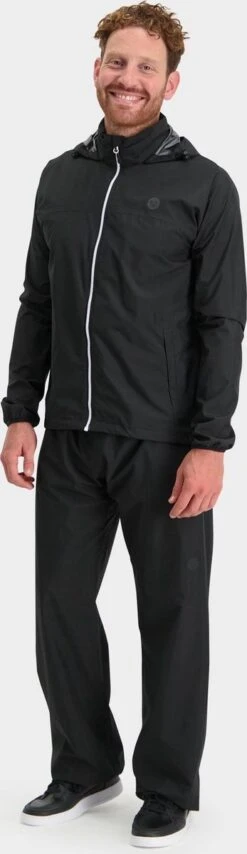 AGU GO Regenpak Essential Unisex - Zwart - XL - Dames & Heren - Waterdicht & Ademend 37 AGU GO Regenpak Essential Unisex - Zwart - XL - Dames & Heren - Waterdicht & Ademend -BASIL Verkoop 347x1200 1