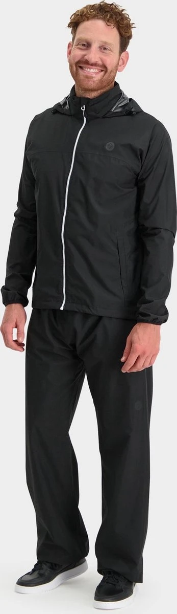 AGU GO Regenpak Essential Unisex - Zwart - XL - Dames & Heren - Waterdicht & Ademend 19 AGU GO Regenpak Essential Unisex - Zwart - XL - Dames & Heren - Waterdicht & Ademend - Afbeelding 19