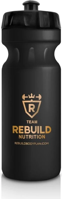 Rebuild Nutrition Sport Bidon - Zwart - 700 Ml