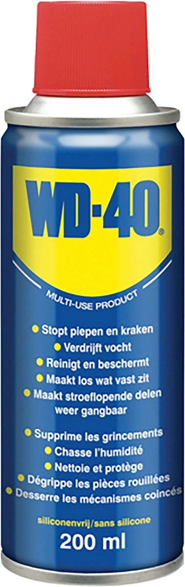 WD-40® Multi-Use Product Classic - 200ml - Multispray - Smeermiddel, Ontvetter En Anti-Corrosie 6 WD-40® Multi-Use Product Classic - 200ml - Multispray - Smeermiddel, Ontvetter En Anti-Corrosie - Afbeelding 6