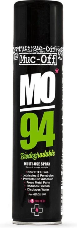 Muc-Off MO-94 Multi Use Smeermiddel Beschermspray 400ml -BASIL Verkoop 405x1200 3