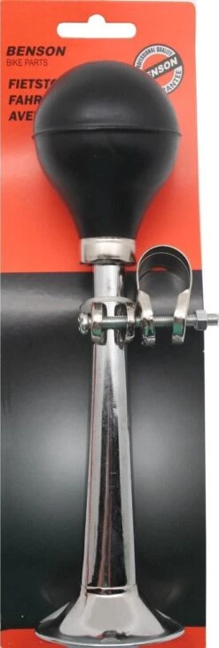 Benson Fietstoeter - Metaal - 21 Cm - Chroom -BASIL Verkoop 407x1200