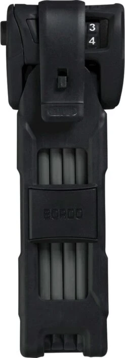 Abus Vouwslot Bordo Combo 6100/90 Black SH - SL72990 -BASIL Verkoop 422x1200