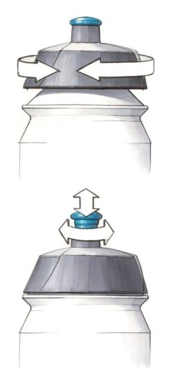 Tacx Shiva Bidon - 500cc - Black -BASIL Verkoop 527x1200 2