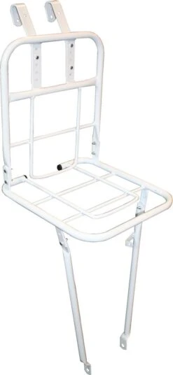 Benson Fietsvoordrager 28" + Steun Wit