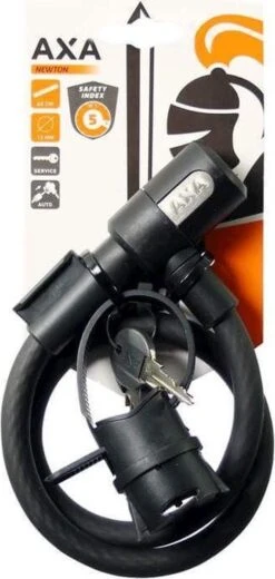 Axa Newton Kabelslot - 12mm X 60cm -BASIL Verkoop 570x1200