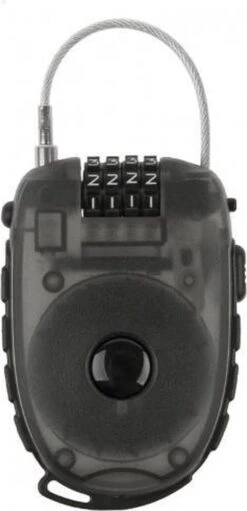 Kabelslot Met Oprolbare Staalkabel M-Wave Lock 'n Roll - 90 Cm X 2,4 Mm (op M-wave Kaart) -BASIL Verkoop 580x1200