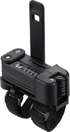 BBB Cycling CodeFold Fietsslot - Vouwslot Fiets - Cijferslot - Codeslot - Zwart - 97,5 X 0,5 Cm - BBL-72 -BASIL Verkoop 637x1200