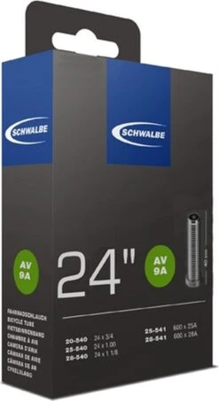 Schwalbe Binnenband 24 X 3/4 / 1 1/8 (20/28-540/541) Av 9a 40 Mm -BASIL Verkoop 655x1200