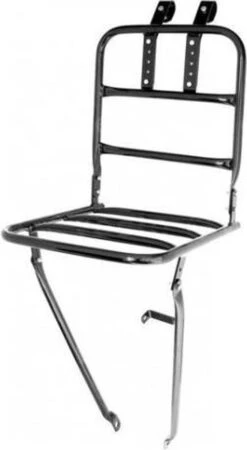 Steco Transport Voordrager Original Voor Fietsen Volwassenen - Matzwart -BASIL Verkoop 659x1200 1