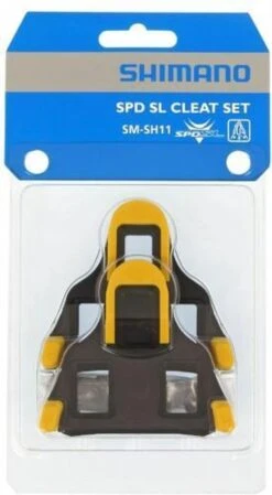 Shimano Schoenplaatjes SM-SH11 Spd-SL Geel (6 Graden) -BASIL Verkoop 660x1200 1