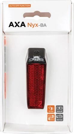 AXA Nyx Battery - Fiets Achterlicht - LED Fietsverlichting Op Batterij - Auto Off Systeem - Spatbord Montage - Rood -BASIL Verkoop 662x1200 3