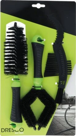 Dresco Borstelset Fiets 3-Delig | 3 Fietsborstels Voor Schoonmaken En Onderhouden Van Fiets -BASIL Verkoop 667x1200 2