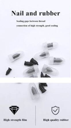 Merkloos Auto En Fietsband Banden Reparatieset Auto Motor Scooter Scootmobiel 4 Stuks - Bandenplakset - Proppenset - Auto Accessories -BASIL Verkoop 672x1200 2