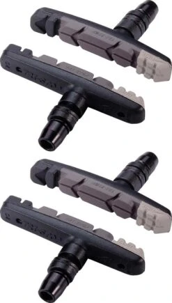 BBB Cycling Remblokken TriStop Solid - Velgrem - Compatibel Met Stadsfiets & Mountainbike - Triple Color - BBS-16T