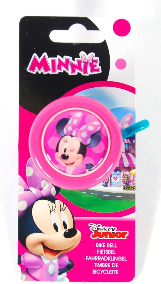 Disney Minnie Bow-Tique Fietsbel - Meisjes - Roze 1 Disney Minnie Bow-Tique Fietsbel - Meisjes - Roze