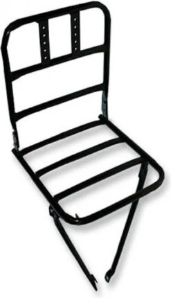 Steco Transport Voordrager Original Voor Fietsen Volwassenen - Matzwart -BASIL Verkoop 689x1200