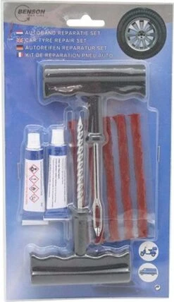 Benson Bandenreparatieset Easy Seal - Proppenset Tubeless Voor Auto - Motor - Scooter - Etc. - 9 Delig -BASIL Verkoop 692x1200 2