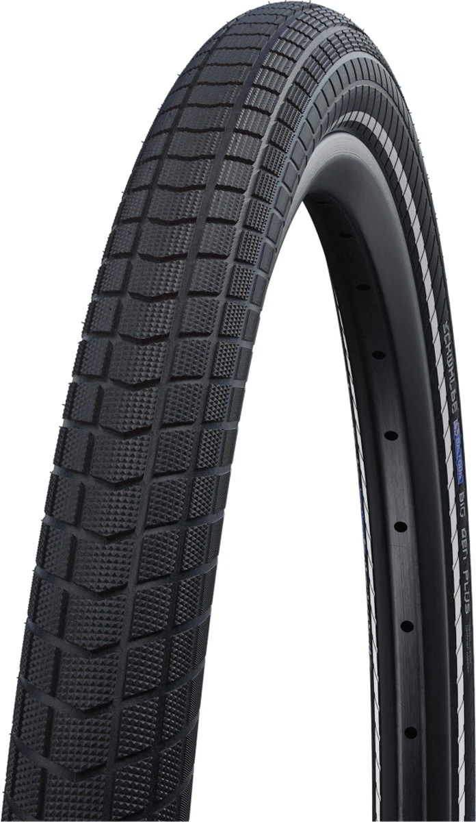 Schwalbe Buitenband - Big Ben Plus - 28 Inch X 2.00 - Zwart Reflecterend 2 Schwalbe Buitenband - Big Ben Plus - 28 Inch X 2.00 - Zwart Reflecterend - Afbeelding 2