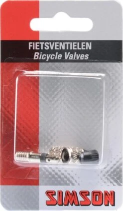 Simson Losse Fietsventiel Dunlop - Blitz - Hollands Met Stofkapje - 2 Stuks -BASIL Verkoop 701x1200