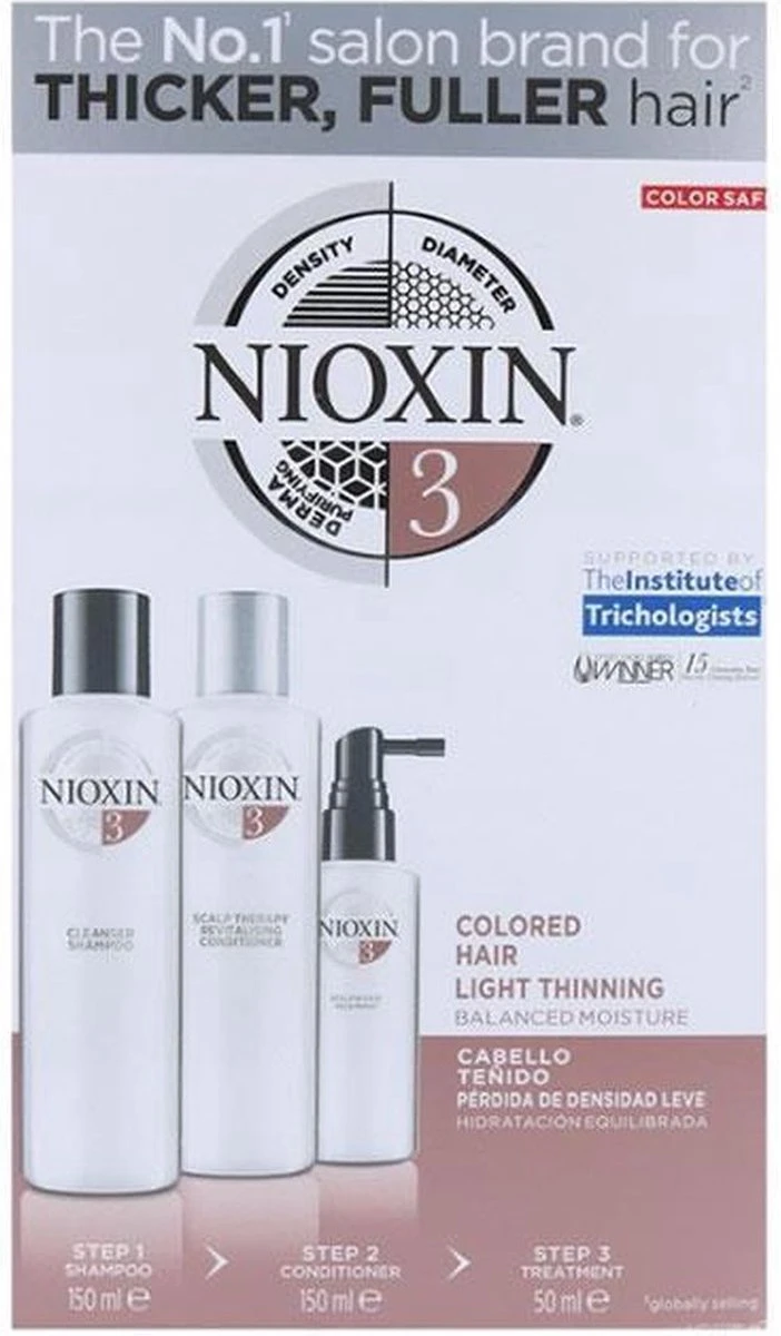 Nioxin - System 3 Trial Kit 2 Nioxin - System 3 Trial Kit - Afbeelding 2