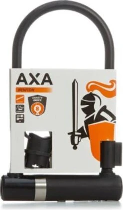 AXA Newton UL 230 Beugelslot - Slot Voor Fietsen – 23 Cm - Zwart -BASIL Verkoop 703x1200