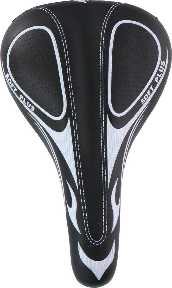 Merkloos Racefiets Zadel ATB/MTB - Fietszadel - Unisex Dames / Heren - Extra Comfortabel - Ventilered Met Stuituitsparing - Fiets Zadel - Fietszadel - Comfort Fietszadel - Met Gel Voor Extra Comfort -MTB Mountainbike Sport Gel Zadel - Sportfiets Fietszadel 3 Merkloos Racefiets Zadel ATB/MTB - Fietszadel - Unisex Dames / Heren - Extra Comfortabel - Ventilered Met Stuituitsparing - Fiets Zadel - Fietszadel - Comfort Fietszadel - Met Gel Voor Extra Comfort -MTB Mountainbike Sport Gel Zadel - Sportfiets Fietszadel - Afbeelding 3