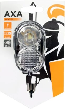 AXA Echo 30 Switch - Fietslamp Voorlicht - LED Koplamp - Dynamo - 30 Lux 12 AXA Echo 30 Switch - Fietslamp Voorlicht - LED Koplamp - Dynamo - 30 Lux -BASIL Verkoop 716x1200 4