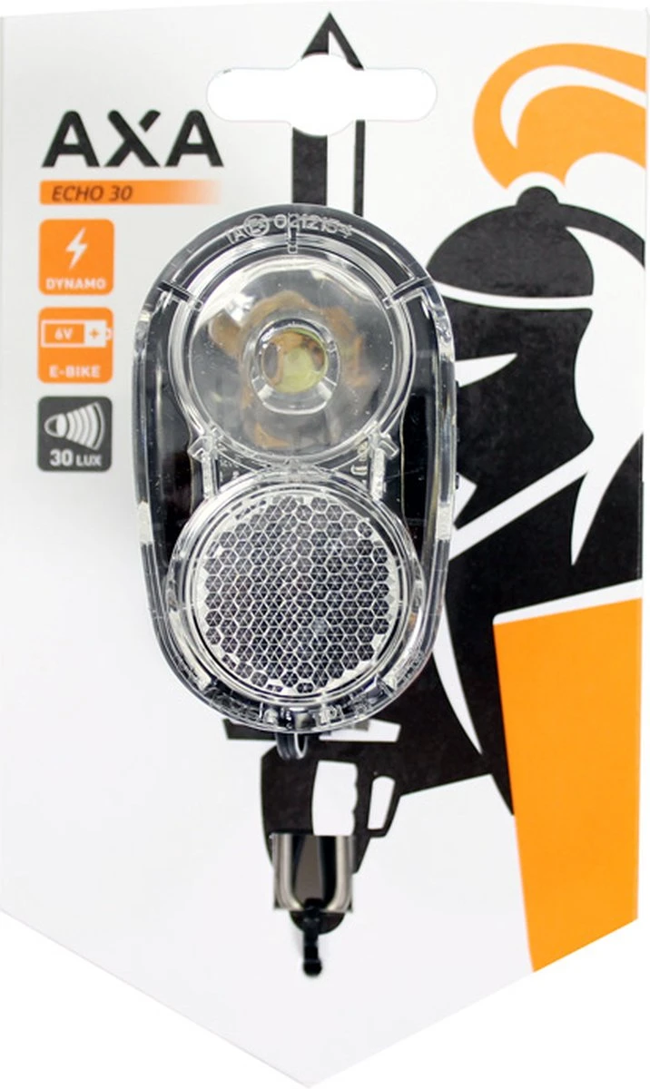 AXA Echo 30 Switch - Fietslamp Voorlicht - LED Koplamp - Dynamo - 30 Lux 6 AXA Echo 30 Switch - Fietslamp Voorlicht - LED Koplamp - Dynamo - 30 Lux - Afbeelding 6