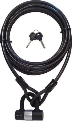 Maxx-Locks Oban Kabelslot - 5 Meter X 12mm (Bootslot, Tuinmeubel Slot, Terras Slot) 500 Cm -BASIL Verkoop 718x1200