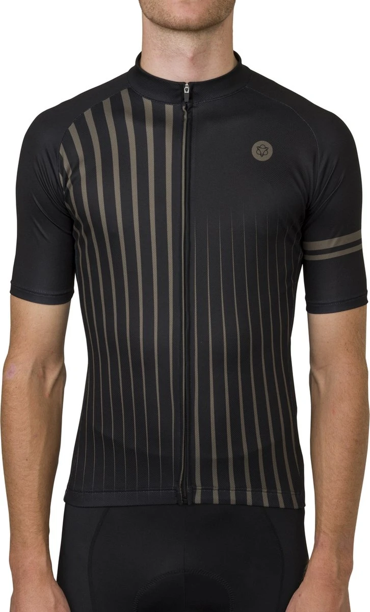 AGU Faded Stripe Fietsshirt Essential Heren - Zwart - M 4 AGU Faded Stripe Fietsshirt Essential Heren - Zwart - M - Afbeelding 4