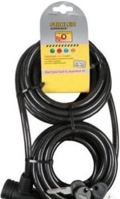 Stahlex Kabelslot - Staalkabel - Gekruld 8 Meter -BASIL Verkoop 727x1200