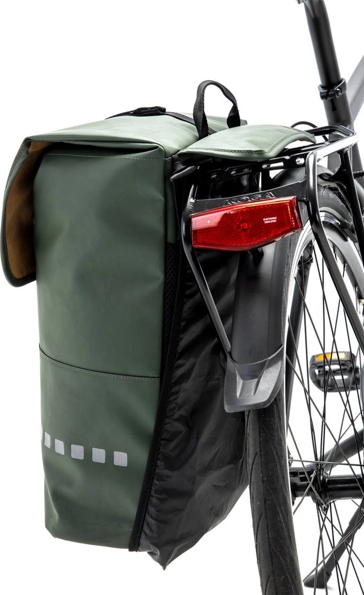 New Looxs Odense Backpack Fietsrugzak - 15 Inch Laptopvak - 18 Liter - Groen 12 New Looxs Odense Backpack Fietsrugzak - 15 Inch Laptopvak - 18 Liter - Groen - Afbeelding 12