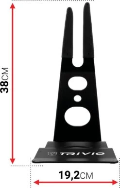 TRIVIO - Fietsstandaard - Zwart - Staal -BASIL Verkoop 767x1200 2