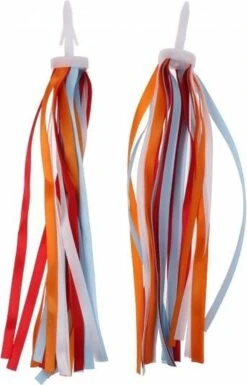 PexKids Fraaie Franje Stuurslingers - Streamers - Stuur Versiering 26 Cm Blauw/Oranje -BASIL Verkoop 769x1200 4