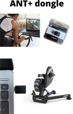 Magene Ant+ USB Dongle Geschikt Voor Zwift - TrainerRoad - Rouvy - Tacx - Wahoo ANT+ Smarttrainer