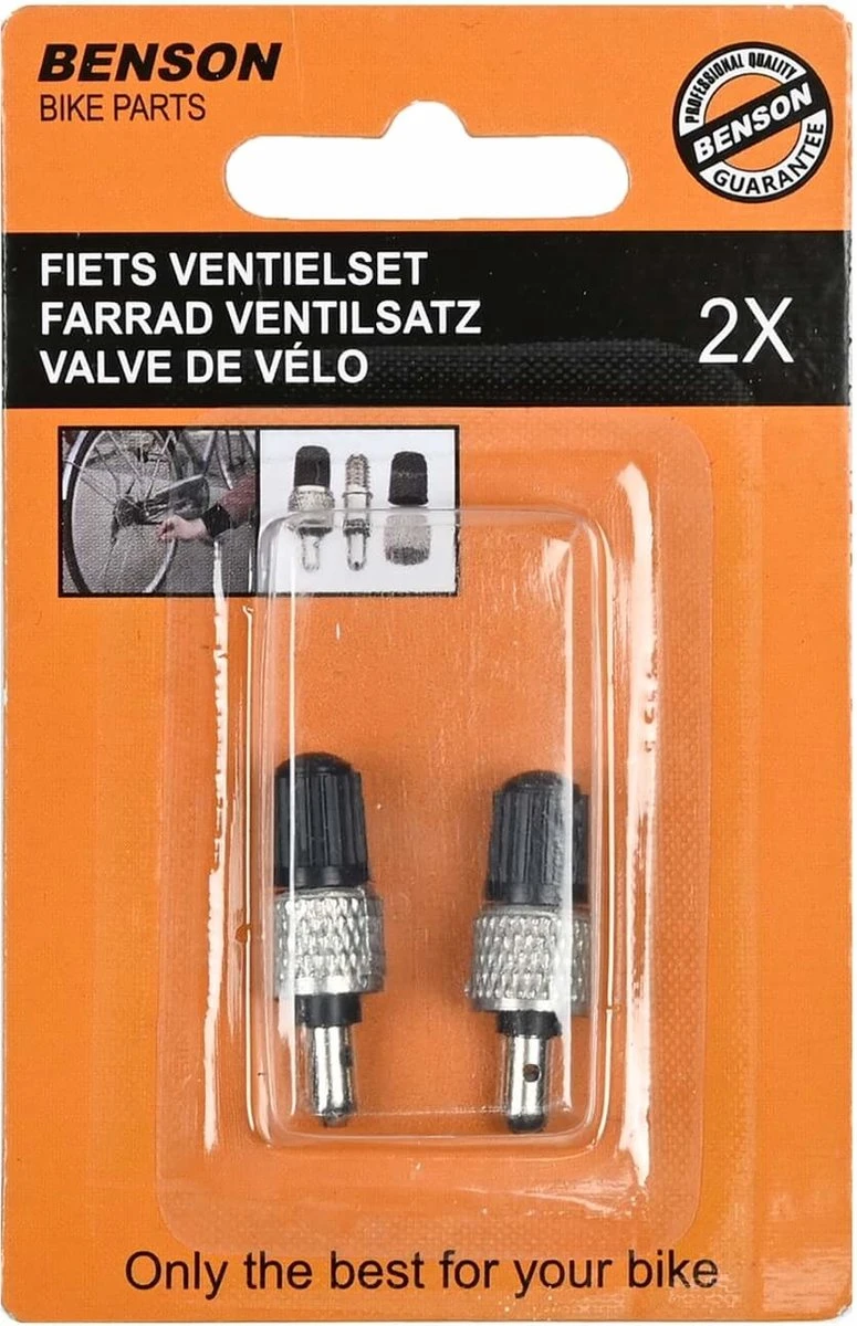 Benson Losse Fietsventiel Dunlop - Blitz - Hollands Met Stopdopje - 2 Stuks 3 Benson Losse Fietsventiel Dunlop - Blitz - Hollands Met Stopdopje - 2 Stuks - Afbeelding 3