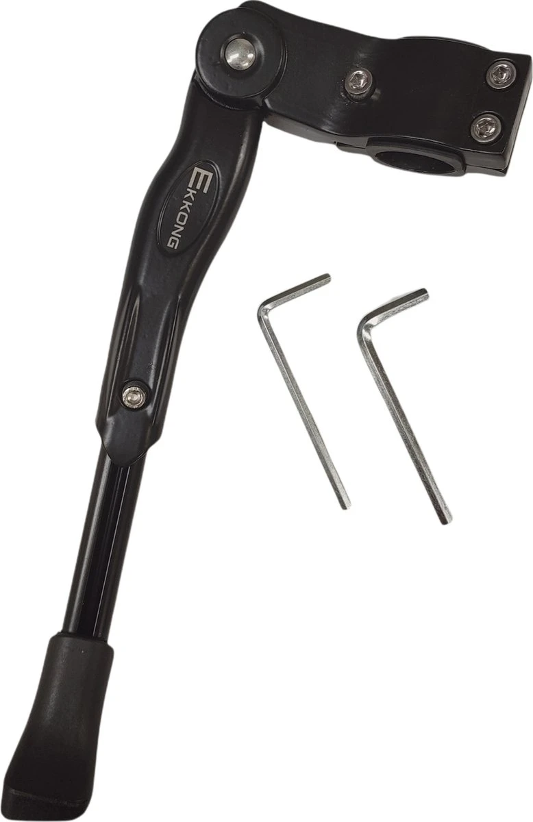 Ekkong - Fietsstandaard Enkel 26 Cm Zijstandaard Aluminium Roestvrij Fiets Mountainbikes Makkelijk - Mountainbike Standaard Universeel - MTB Kickstand 2 Ekkong - Fietsstandaard Enkel 26 Cm Zijstandaard Aluminium Roestvrij Fiets Mountainbikes Makkelijk - Mountainbike Standaard Universeel - MTB Kickstand - Afbeelding 2