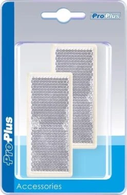 PROPLUS Pro Plus Reflector Zelfklevend - 82 X 36 Mm - Wit - 2 Stuks 24 PROPLUS Pro Plus Reflector Zelfklevend - 82 X 36 Mm - Wit - 2 Stuks -BASIL Verkoop 780x1200 1
