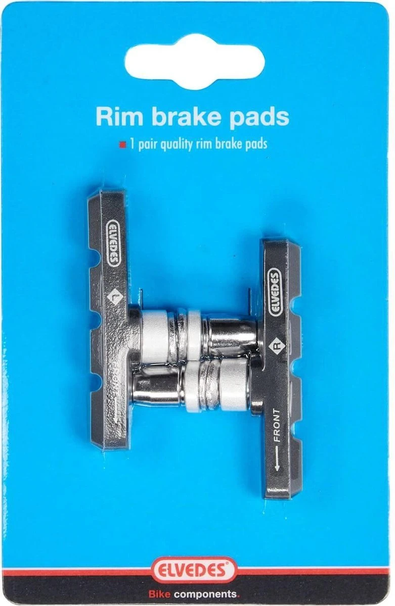 Elvedes Remblokken V-brake 60 X 14 Mm Zwart 2 Stuks 4 Elvedes Remblokken V-brake 60 X 14 Mm Zwart 2 Stuks - Afbeelding 4