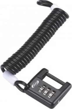 BBB Cycling MiniSafe Coil Cable Fietsslot - Kabelslot Fiets Cijferslot - Codeslot - Zwart - 120 X 3 Cm - BBL-52 -BASIL Verkoop 787x1200