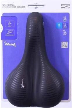 Selle Royal Avenue Moderate 8467 - Fietszadel - Gel - Zwart -BASIL Verkoop 798x1200 10