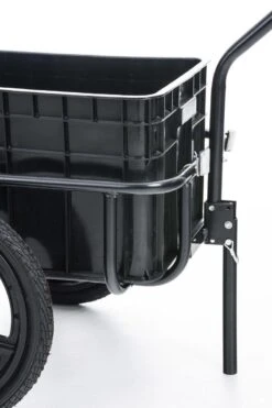 CLP Aanhanger Voor Fietsen WILLY, Dekzeil, Universele Koppeling Zwart -BASIL Verkoop 800x1200 41