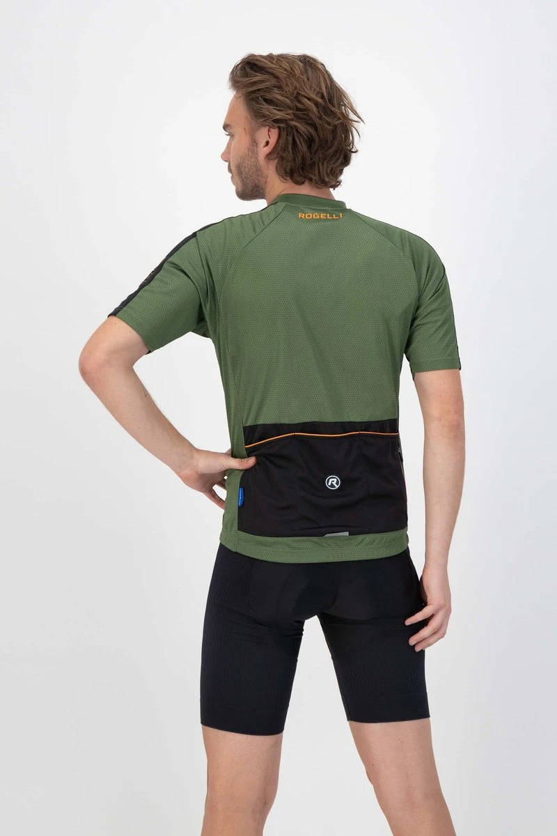 Rogelli Explore - Fietsshirt Korte Mouwen - Heren - Maat XL - Groen, Zwart, Oranje 7 Rogelli Explore - Fietsshirt Korte Mouwen - Heren - Maat XL - Groen, Zwart, Oranje - Afbeelding 7