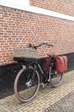 Fastrider Nero Rotan Fietsmand - Naturel - 26L - Handgemaakt -BASIL Verkoop 801x1200 10