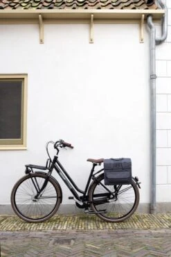 Fastrider Shopper Luxe Enkele Fietstas Grijs - 23L -BASIL Verkoop 801x1200 6