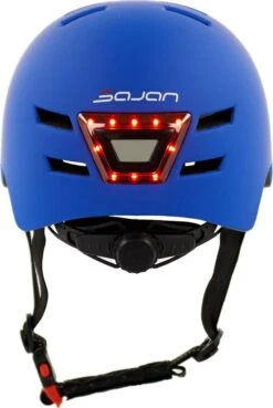 Sajan Fietshelm - Skatehelm Helm Mat-Blauw - LED Verlichting - Maat-S -BASIL Verkoop 803x1200 9