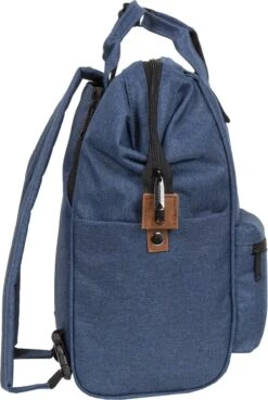 Drops - 2 Shopper - Boodschappentas - Backpack - Fietstas - Gepack - Navy - Blauw -BASIL Verkoop 806x1200 1
