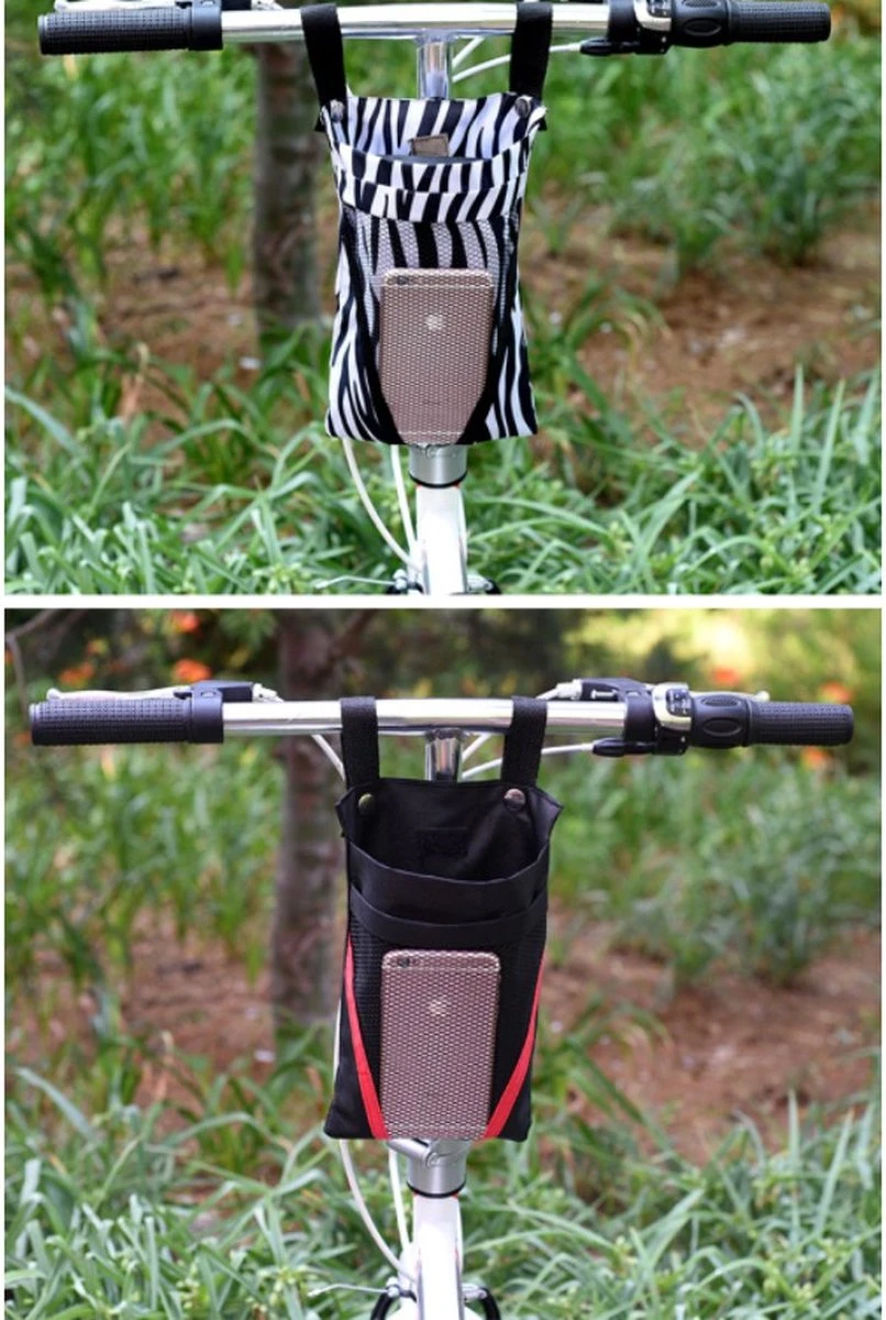 Merkloos Fietstas - Stuurtas - Fiets Opbergtas - Waterafstotend - Afneembaar - Zwart 8 Merkloos Fietstas - Stuurtas - Fiets Opbergtas - Waterafstotend - Afneembaar - Zwart - Afbeelding 8