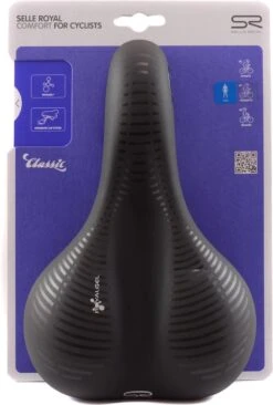 Selle Royal Avenue Moderate 8467 - Fietszadel - Gel - Zwart -BASIL Verkoop 810x1200 9